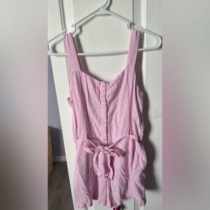 Girls Old Navy pink romper